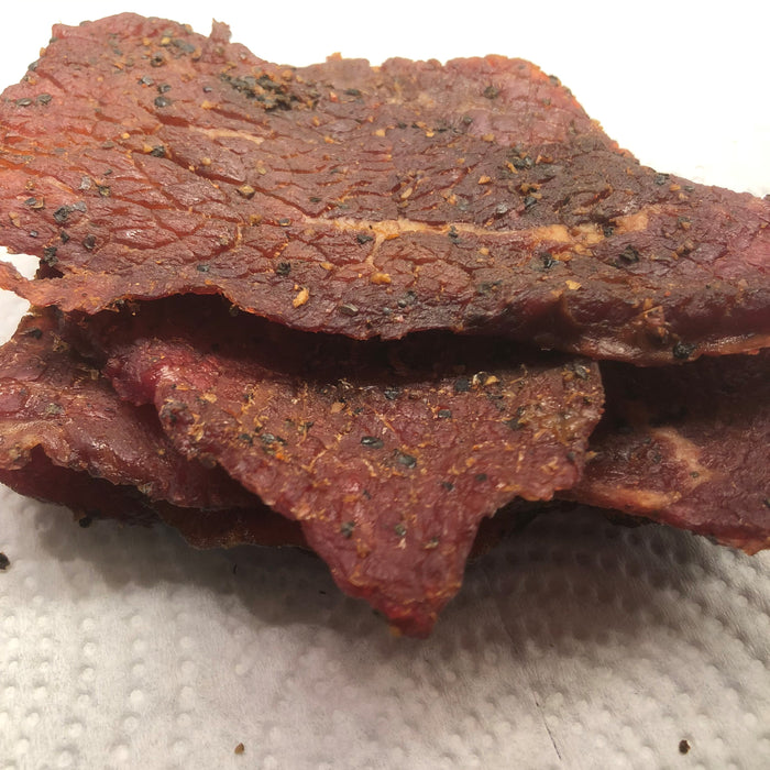 Harissa Root Beer Jerky