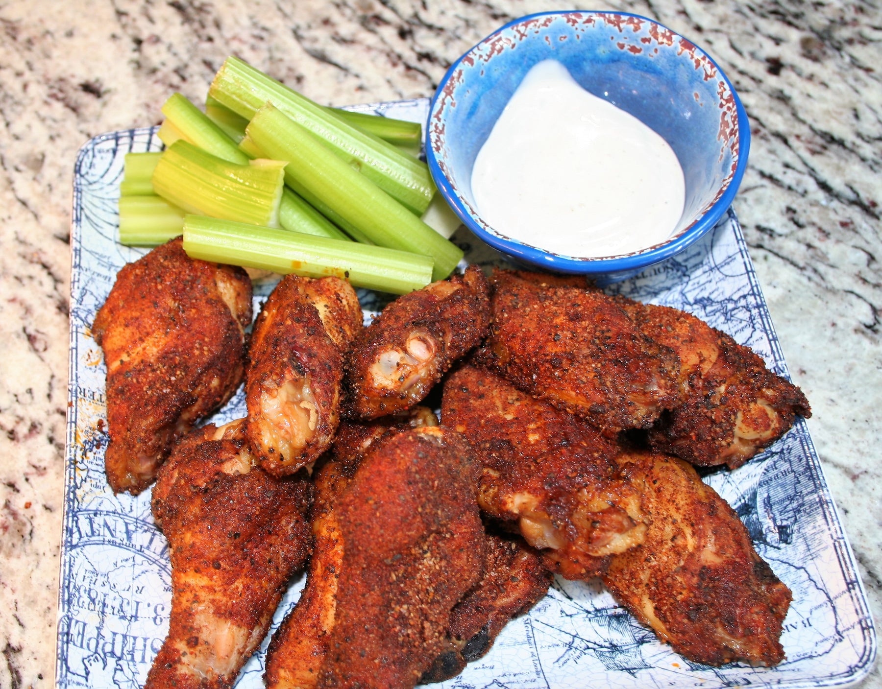 Spicy Low & Slow Chicken Wings