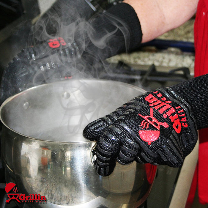 The Extreme Heat Resistant Grill Gloves